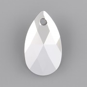 Swarovski Elements přívěsky 6106 – Hruška –Light Chrome – 22mm