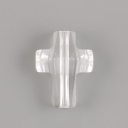 Křížek korálek Swarovski Elements 5378 - Crystal - 14mm