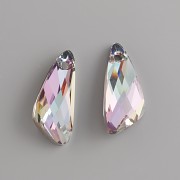 Swarovski Elements přívěsky 6690 Wing – Vitrail Light - 23mm levá pravá