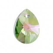 Swarovski Elements přívěsky 6128 – Mini Pear – Paradise Shine – 10mm