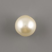 Hlavička PANENKY - perla smetanová 12mm