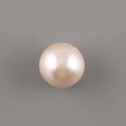 Hlavička PANENKY - perla růžová 13mm