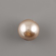 Hlavička PANENKY - perla béžová 13mm
