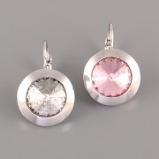 MACATÉ náušnice pro RIVOLI Swarovski Elements 10mm