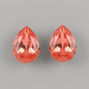 Slzička Swarovski Elements 4320 - Padparadscha F - 18mm