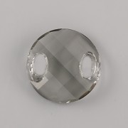 Našívací kamínky Swarovski Elements 3221 – Twist Sew–on – Black Diamond – 18mm