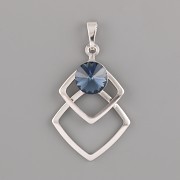 Přívěsek ALAIN pro Rivoli Swarovski Elements 8mm - rhodium