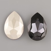 Slza Swarovski Elements 4327 - Graphite Foiled - 30mm