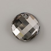 Swarovski Elements přívěsky 6621 – Twist – Silver Night – 18mm