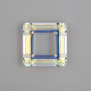 Swarovski Elements 4439 – Square Ring – Crystal AB – 20mm