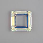Swarovski Elements 4439 – Square Ring – Crystal AB – 20mm
