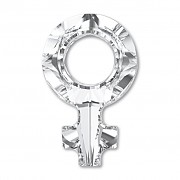 Swarovski Elements 4876 – Female Symbol – Crystal Foiled - 30mm
