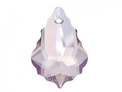 Swarovski Elements přívěsky 6090 – Baroko – Light Amethyst – 22mm