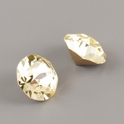 Swarovski Elements XILION Chaton 1088 – Jonquil Foiled – 8mm