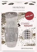 Crystal Pixie Swarovski - zdobení na nehty - Starry Night
