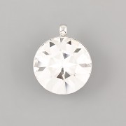 Přívěsek pro Round Stone Swarovski 1201 27mm s pevnou šlupnou