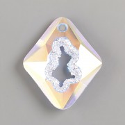 Swarovski přívěsky 6926 – Growing Crystal Rhombus – Crystal AB - 36mm