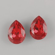 Slzička Swarovski Elements 4320 - Scarlet F - 10mm