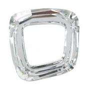 Swarovski Elements 4437 – Cosmic Square Ring – Crystal CAL – 30mm