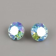 Swarovski Elements XIRIUS Chaton 1088 – Light Turquoise Blue AB Foiled - 8mm