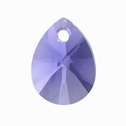Swarovski Elements přívěsky 6128 – Mini Pear – Tanzanite – 12mm