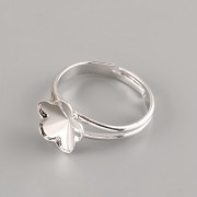 Prsten pro Flower 4744 Swarovski Elements - rhodium