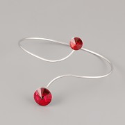 Náramek MISS pro Rivoli Swarovski 8 a 12mm - rhodium