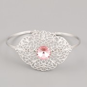 Náramek BEAUTY pro Rivoli SWAROVSKI 10mm - rhodiováno