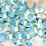 Swarovski Elements Rivoli 1122 – Light Turquoise Blue AB F – 8mm